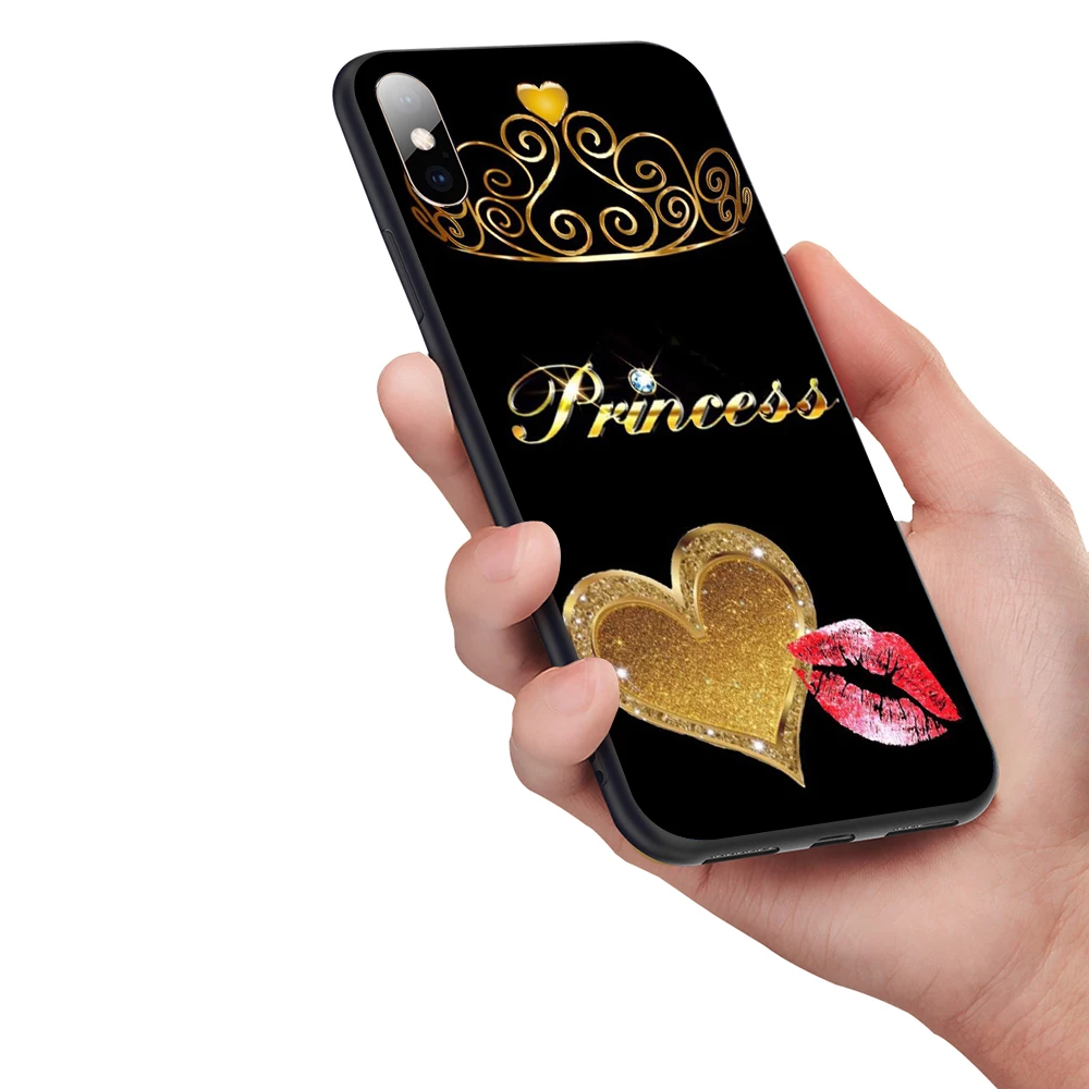 Мягкий ТПУ чехол Lavaza QUEEN LOVING KING для OPPO Realme 2 3 Pro X Lite Q 5 A5 для OPPO Reno Z 2
