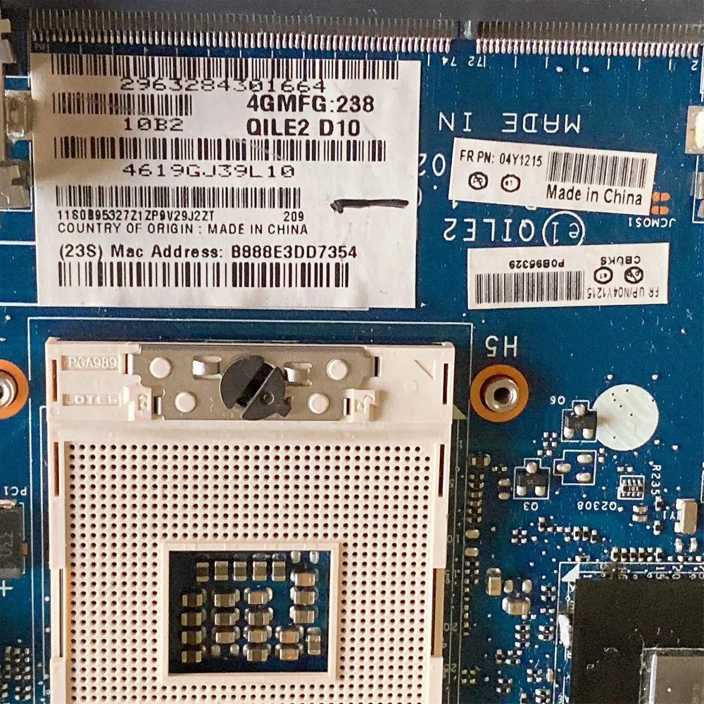 Ноутбук Lenovo Thinkpad E530 E530C независимая материнская плата для видеокарт FRU 04Y1186 04Y1185