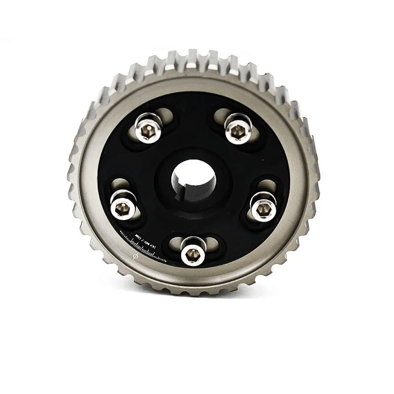 1pcs Car Adjustable Cam Gear Alloy Timing Gear Fit For Honda Civic SOHC D15/D16 D-series engine cam pulley Pully