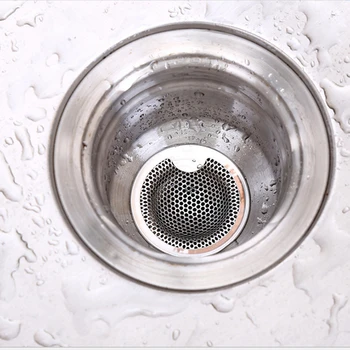 

Hole Stopper Stainless Strainer Kitchen Drain Filter Steel Bath Sink Sink Drain Waste Screen Bathroom Hair Catcher