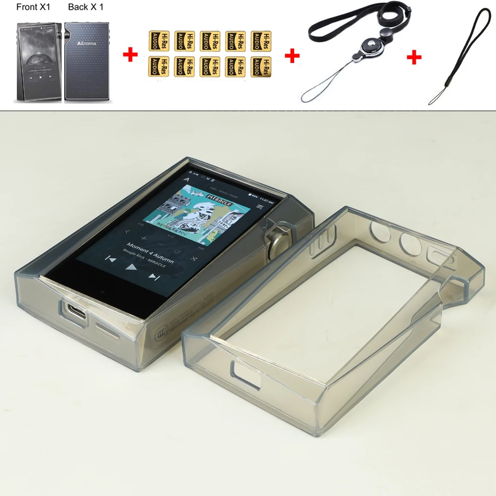 Iriver astell & kern a & norma sr25用のソフトTpu保護ケース