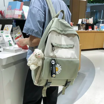 

Harajuku Ulzzang Women Backpacks Korean Style College Junior High School Bags for Teenage Girls Boy Bookbag mochilas mujer 2020