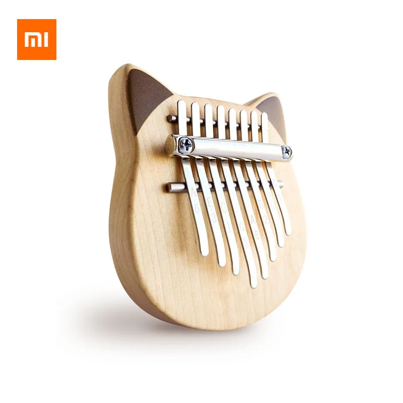 Xiaomi Mijia Vvave 8 звук плавающий калимба березовый шпон материал кошка Шу легкость