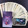 Místico Manga Tarot tarjetas de fiesta Tarot cubierta suministros PDF en inglés juego fiesta jugando a las cartas ► Foto 3/6