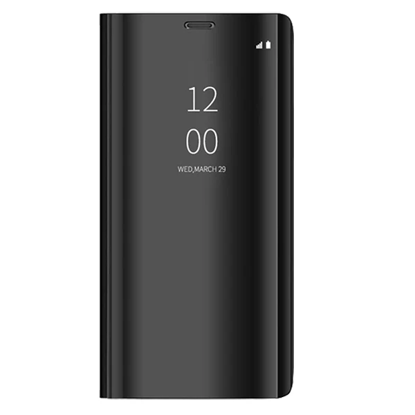 Black Зеркальный флип-чехол для xiaomi 9t pro Smart Book Cover xiamomi redmi k20 pro 8a 8 Go кожаный чехол для телефона s k20pro a8 t9 coque Funda - Цвет: Black