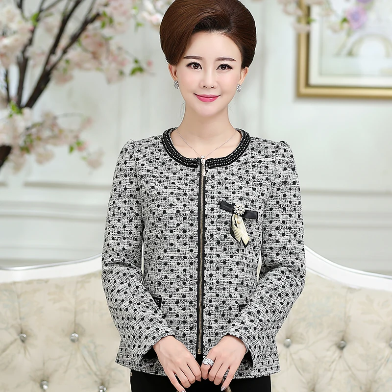 Женские блейзеры и куртки Blaser Chaquetas осенние женские пальто Mujer Jaqueta Casaco Feminino серого и красного цвета размера плюс L~ 4XL 5XL