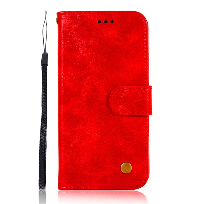 red Модный чехол-бумажник чехол для телефона для samsung Galaxy S10 5G S10E S10 Lite S10 S9 S8 плюс S7 S6 край S5 чехол из искусственной кожи с откидной крышкой чехол - Цвет: red