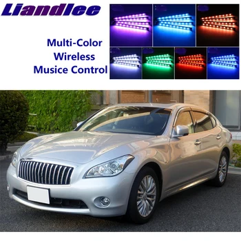 

LiandLee Car Glow Interior Floor Decorative Seats Accent Ambient Neon light For Mitsubishi Dignity