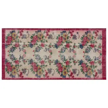 

Handmade Natural Vintage Turkish Area Rug 096x197 Cm-3'2''X6'6''