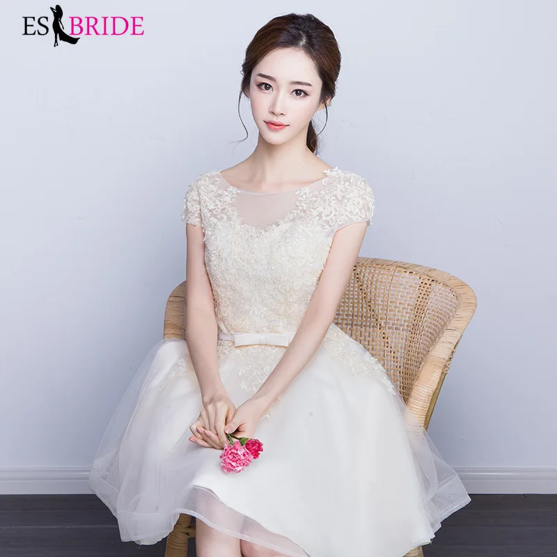 

Evening Dresses Sequined O-Neck Short Sleeve Luxury Sparkle Evening Gowns Abiye Gece Elbisesi