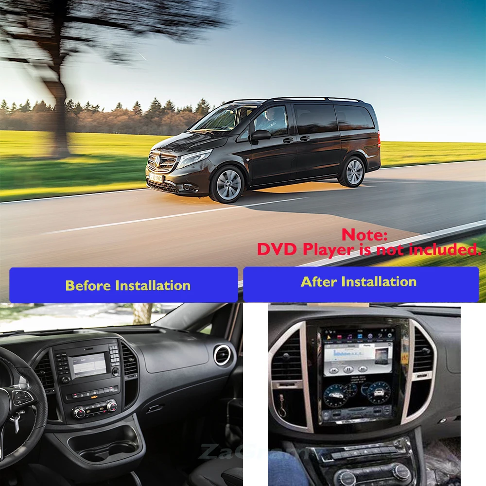 ޸  Vito 12.1-2016 г Cd Dvd ÷̾     Ʈ ŰƮ  2020 ġ 2  ڵ ٸ ̺ Canbus