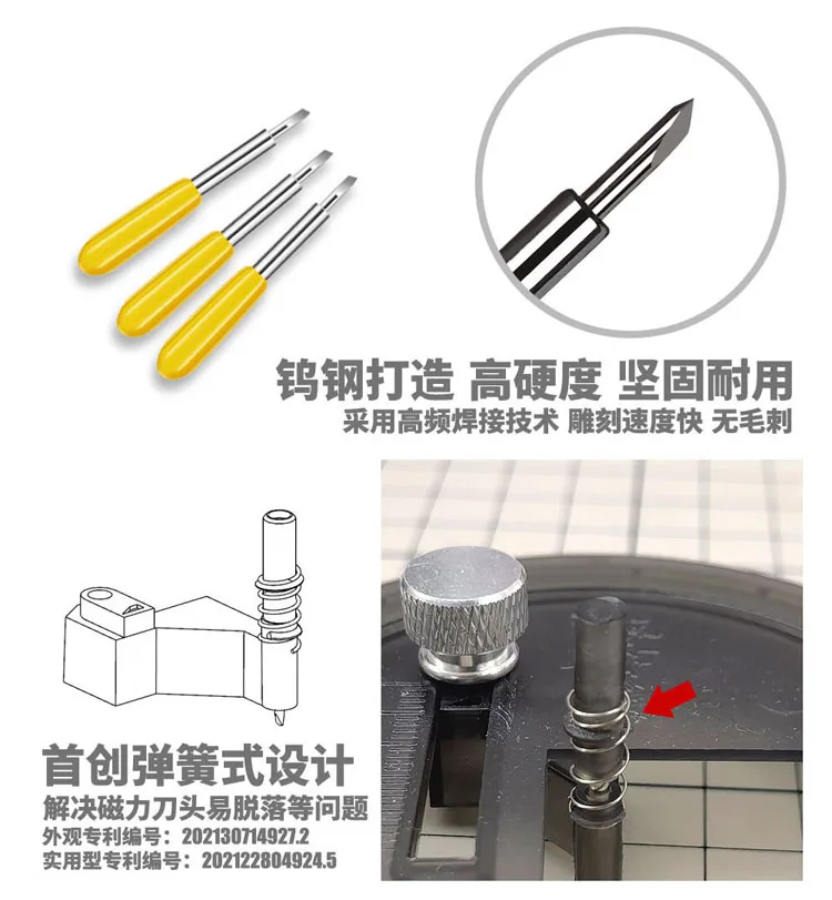 Stepless Adjustment Circular Cutter Cut 1-50mm Round Stickers Mecha Model Making Tool