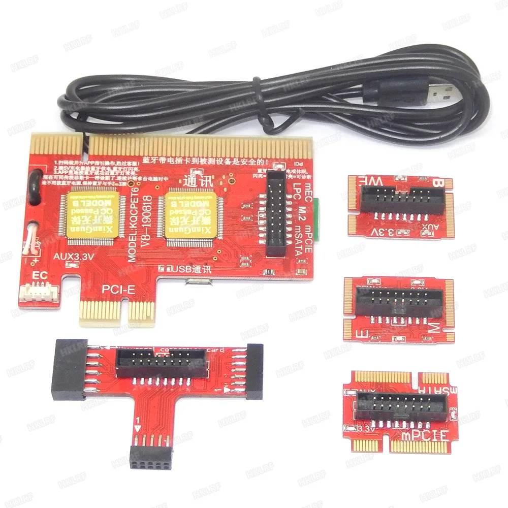 PCI PCIE LPC мини PCI-E анализатор Тип B Тестовая карта KQCPET6-V6-170410 для ПК ноутбук Android телефон тест er