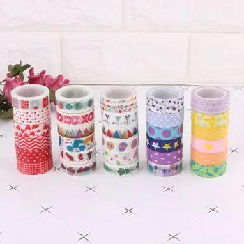

Decorative Christmas Washi Tape Paper DIY Scrapbooking Adhesive Tape School Office Supply H7EC