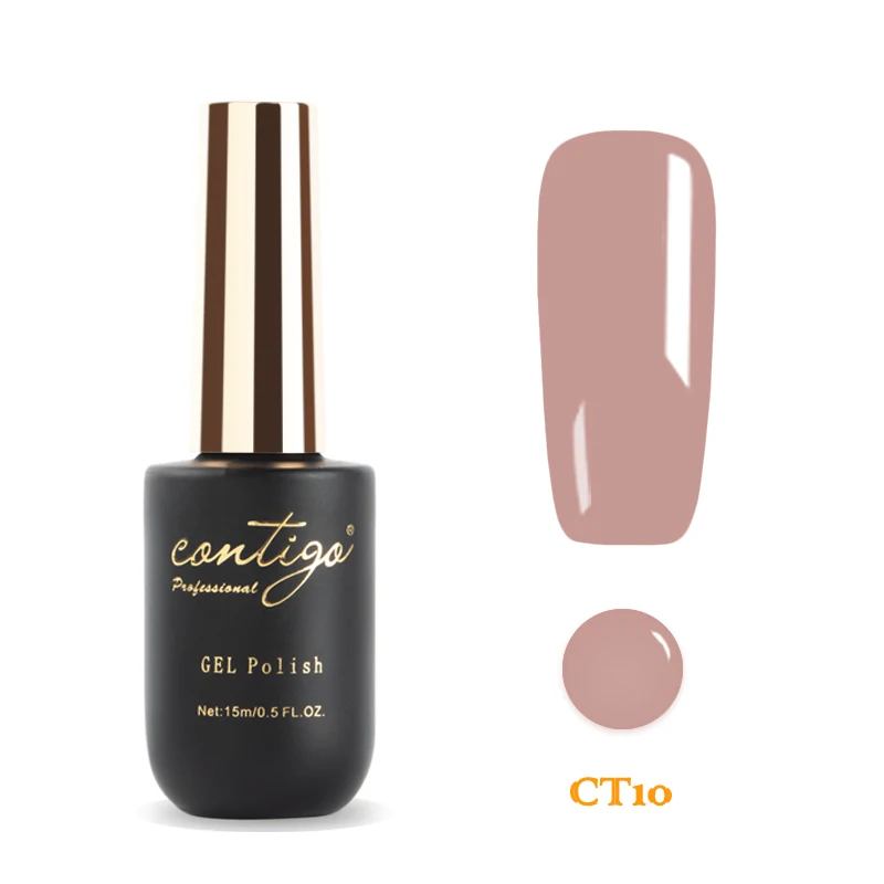 Contigo Гель-лак для ногтей 60 цветов новейший Гель-лак es Полупостоянный УФ светодиодный лак Гибридный впитывающий эмалированный Гель-лак для дизайна ногтей - Цвет: contigo--10