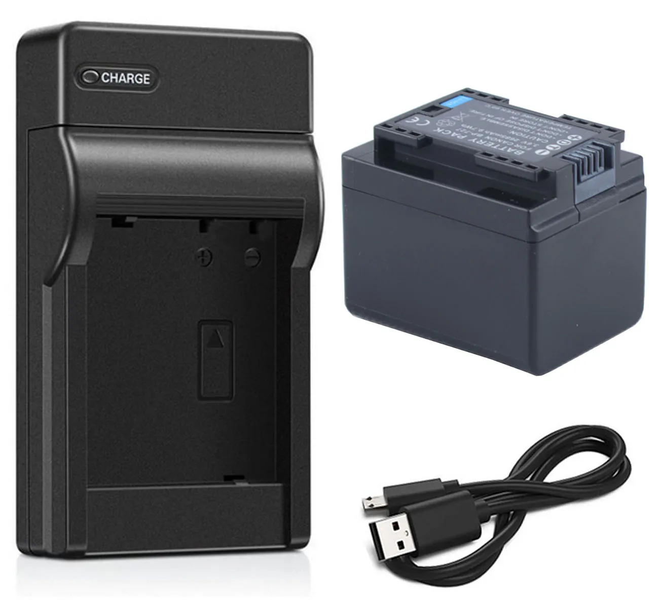 Аккумулятор+ зарядное устройство для Canon LEGRIA HF R36, R37, R38, R46, R47, R48, R56, R57, R66, R67, R68, R76, R77, R78, R86, R87, r88 видеокамера - Цвет: Battery and ChargerA