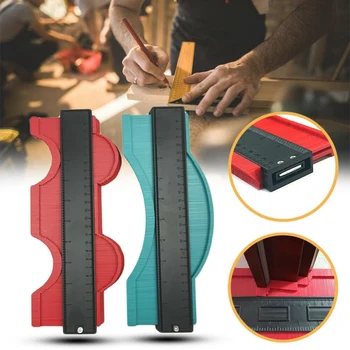 

25CM Plastic Contour Gauge Duplicator Copy Irregular Shapes For Perfect Fit And Easy Cutting Profile Measuring Tool Wholesale