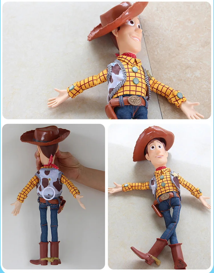 16 ''disney Pixar Toy Story 4 говорящая Вуди Джесси Базз Лайтер Бо Пип кукла Фигурки Коллекционная модель игрушки для детей