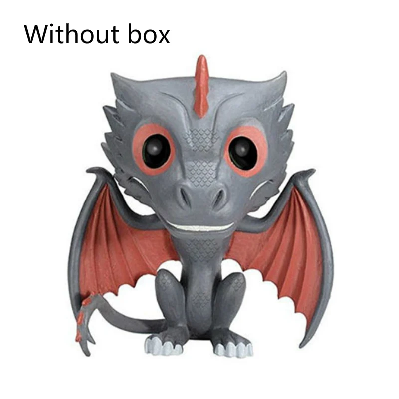 Arya stark Funko pop игра ThronesJon Snow daeneris Targaryen Drogon модель Фигурка Коллекционная модель игрушки для подарка аниме фигурка - Цвет: 16 without box