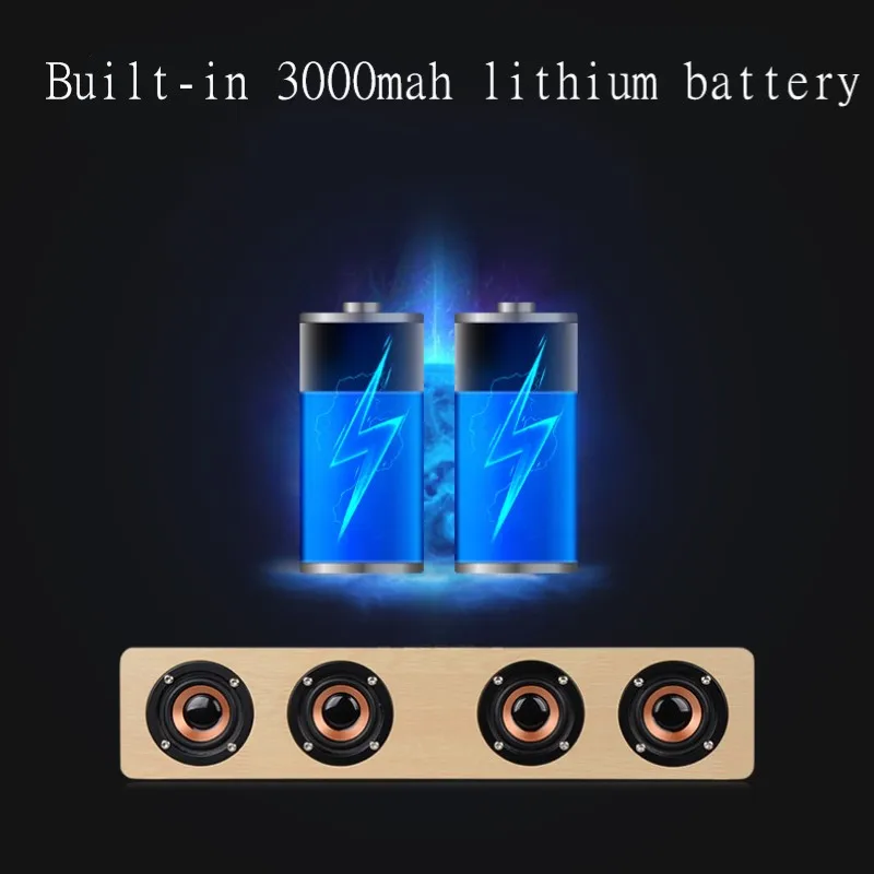 Torlinse 12 Вт Hifi Bluetooth Динамик s Беспроводной стерео сабвуфер Altavoz дерево домашний аудио Настольный Динамик громкой связи TF caixa де сом