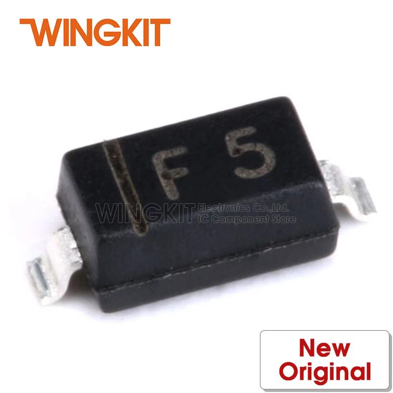 50pcs Mmsz5240b Sod123 Mmsz5240 5240 / F5 Sod123 Zener Diode Smd 10v/0