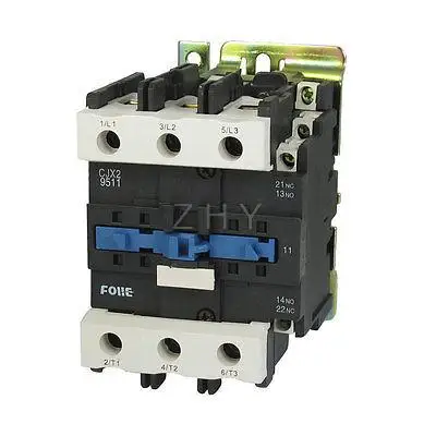 

CJX2-9511 AC Contactor 380V 50/60Hz Coil 95A 3-Phase 3-Pole NO + NC