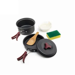 Outdoor Adventure Cookware Set: Complete Camping & Picnic Essentials (1-2persons standard1)
