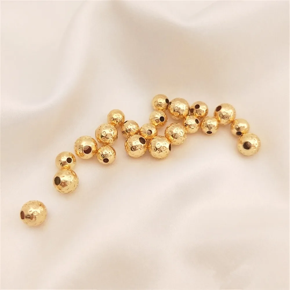 Рисунок 2 - 14K позолоченные тисненые круглые