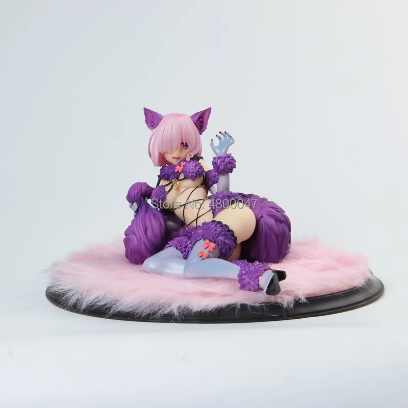 12 см Mash Kyrielight cat girl Fate Grand Order Shielder Beast сексуальная фигурка героя из японского аниме ПВХ Фигурки для взрослых