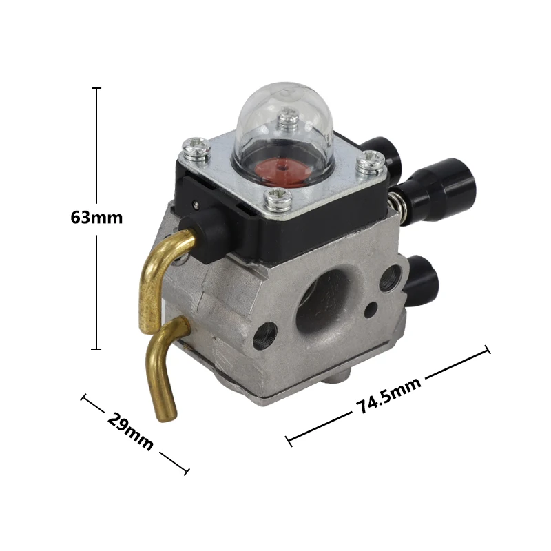 1 шт. Карбюратор Carb для STIHL кусторез FS38 FS45 FS46 FS55 FS74 FS75 FS76 FS80 FS85 газонокосилка триммер запасные части