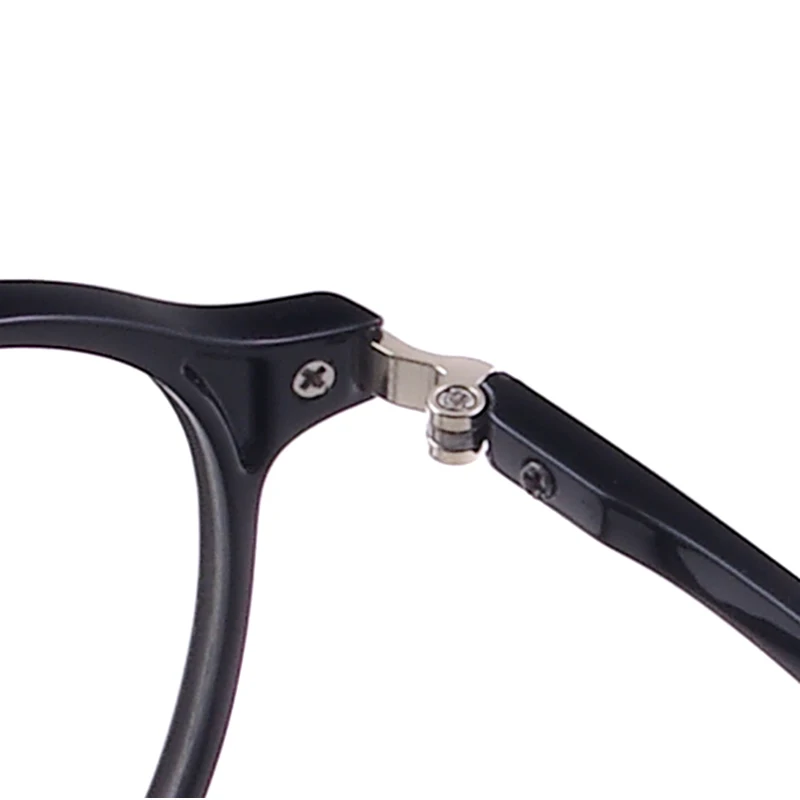 Мужские и женские модные прозрачные легкие винтажные круглые TR90 очки для чтения с диоптрией близорукость