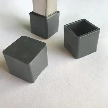 

1pcs Anti-slip Chair Leg Floor Protectors Chair Table Stool Leg Covers Furniture Cube Feet Square Chair Leg Caps Black