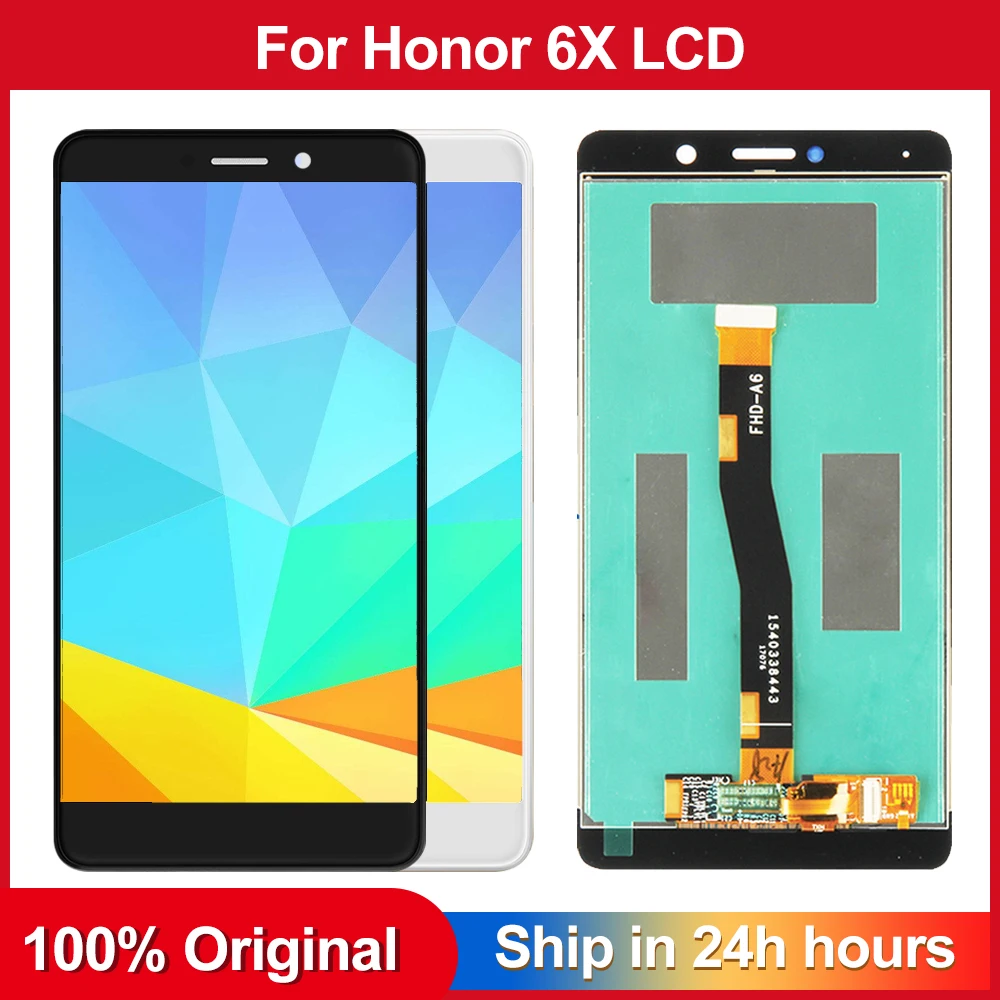 Новинка ЖК дисплей для Huawei Honor 6X фотографический телефон сенсорный экран GR5 2017