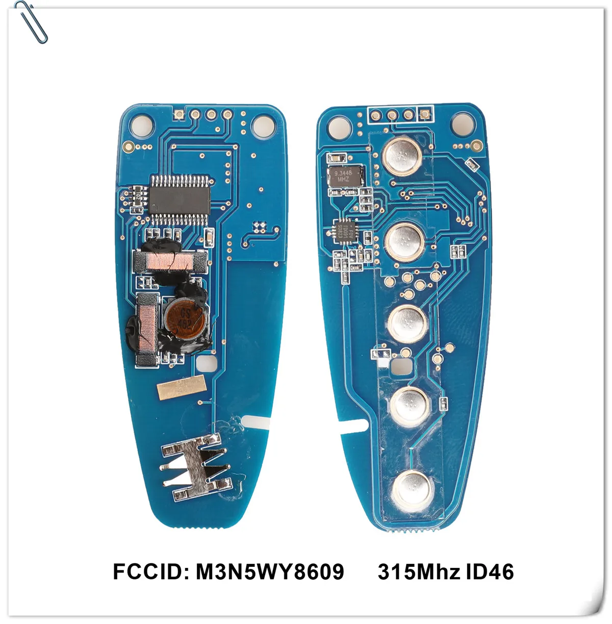 Keyforkess 5X 5BT Smart Remote Car Key 315MHZ ID46 per Ford Edge Escape 2011-2018 muslimate - H424f9d4c9ddd4b0ca77750d239b907b2k