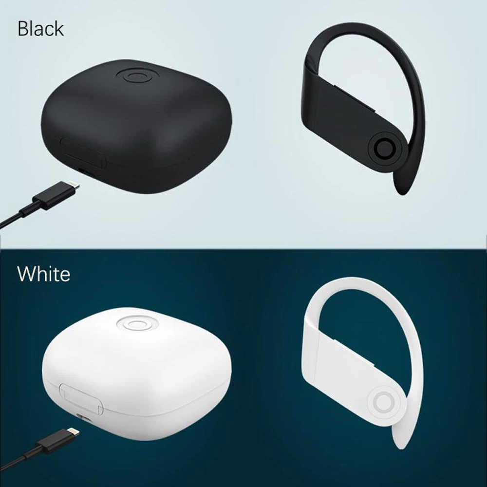 B10 Bluetooth гарнитура 5,0 спортивные наушники с Ушными крючками Bluetooth с беспроводным зарядным микрофоном настоящие беспроводные наушники для телефонов