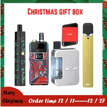 【Рождественский Подарочный коробка】【 】12. 12 лучшее предложение vape комплект mod pod система vape ручка электронная сигарета