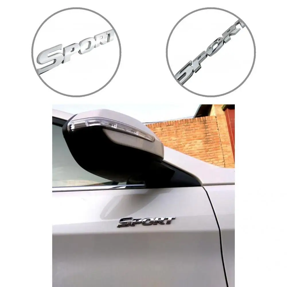 High quality Car Logo Decorative Compact SPORT Edition Emblem Car