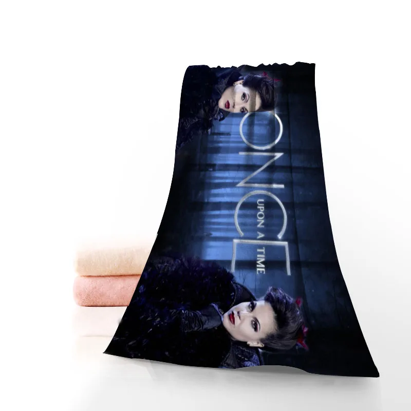 Once Upon a Time Towel Printed Cotton Face/Bath Towels Microfiber Fabric For Kids Men Women Shower Towels