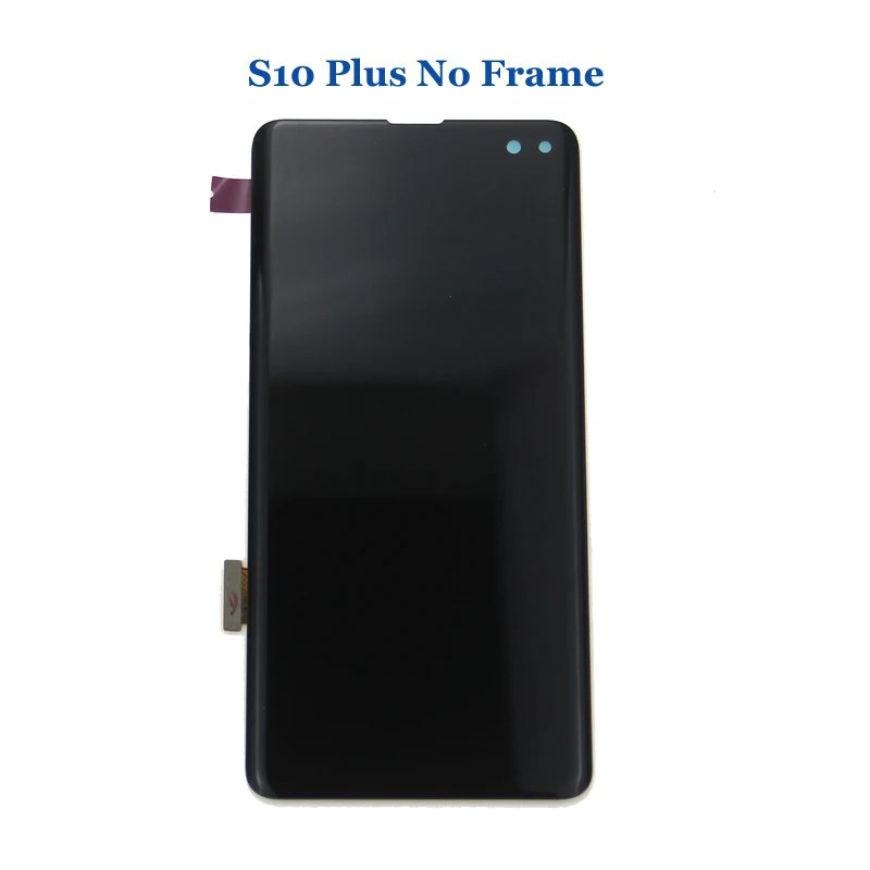 S10 Plus No Frame S10 ЖК дисплей для SAMSUNG Galaxy S10 G973F/DS G973U G973 SM-G973 дисплей сенсорный экран дигитайзер Замена - Цвет: S10 Plus No Frame