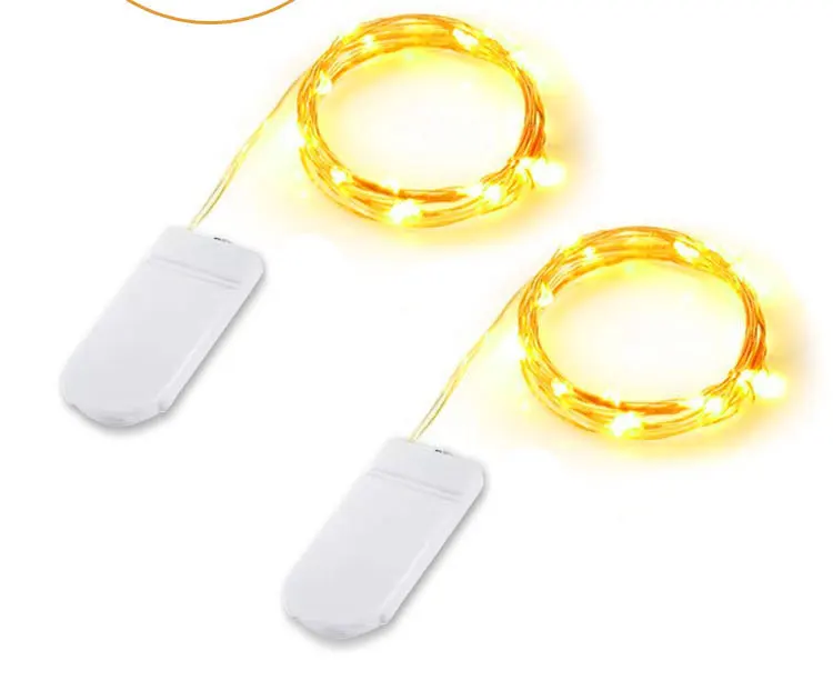 

Holiday decoration LED string lights, 10/20/30 LEDs without button battery