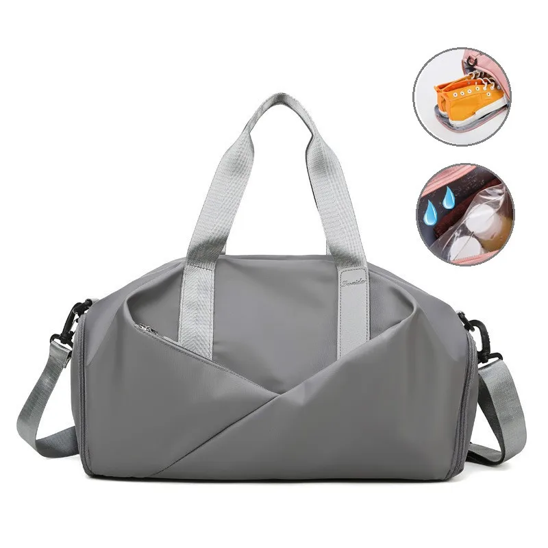 Waterproof Dry Swimming Pool Women's Beach Handbags Watertight Gym Swimsuit Storage Shoulder Bag For Men Trekking Tourism Sports | Спорт и