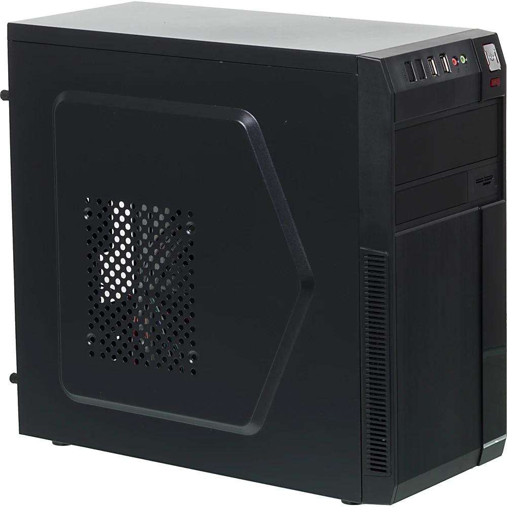 Корпус Formula FM-608 черный 450W mATX 2x120mm 2xUSB2.0 audio