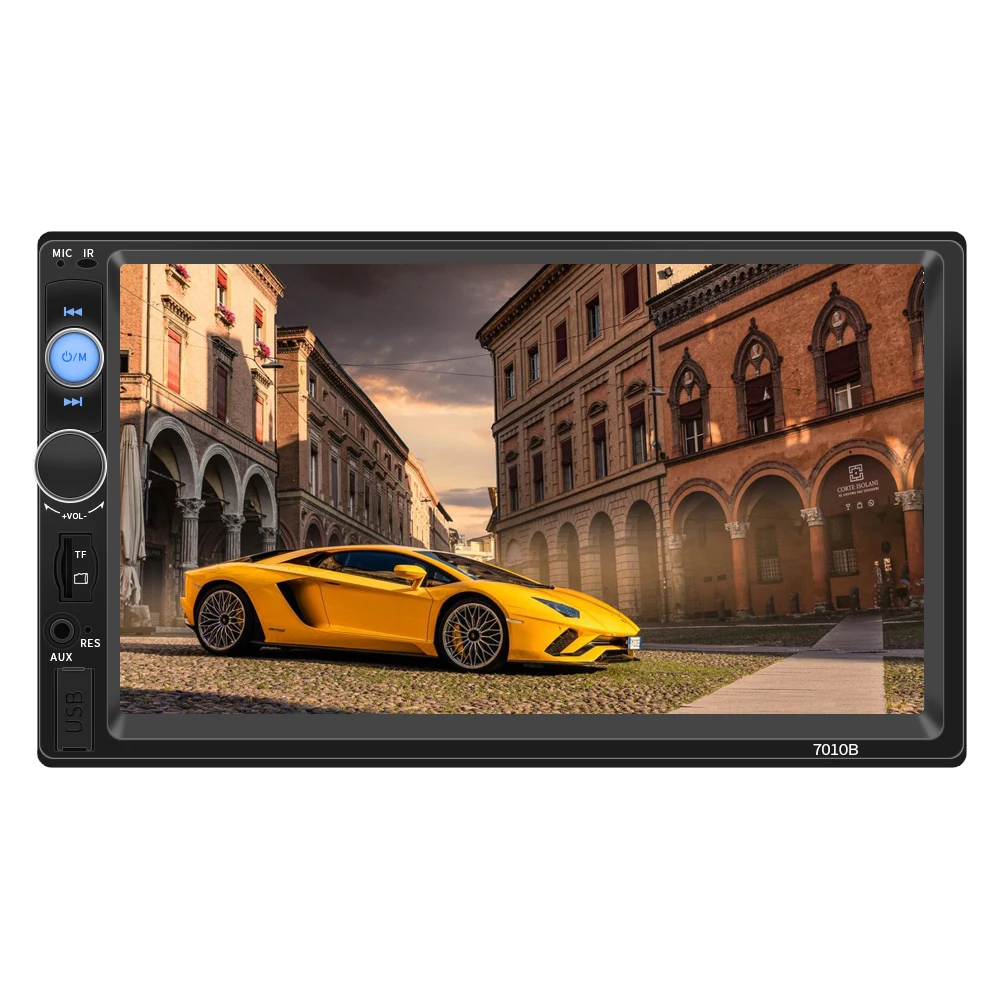 Sunydeal " HD 2-DIN Bluetooth автомобильный стерео MP5 плеер fm-радио Hands-free вызов сенсорный экран автомобильный стерео музыкальный видео плеер 7010B