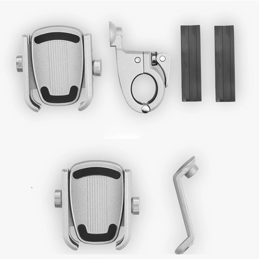 Алюминиевый универсальный велосипедный держатель для телефона, горный велосипед, мотоцикл, зажим для руля, подставка для смартфонов от 4 до 6,8 дюймов
