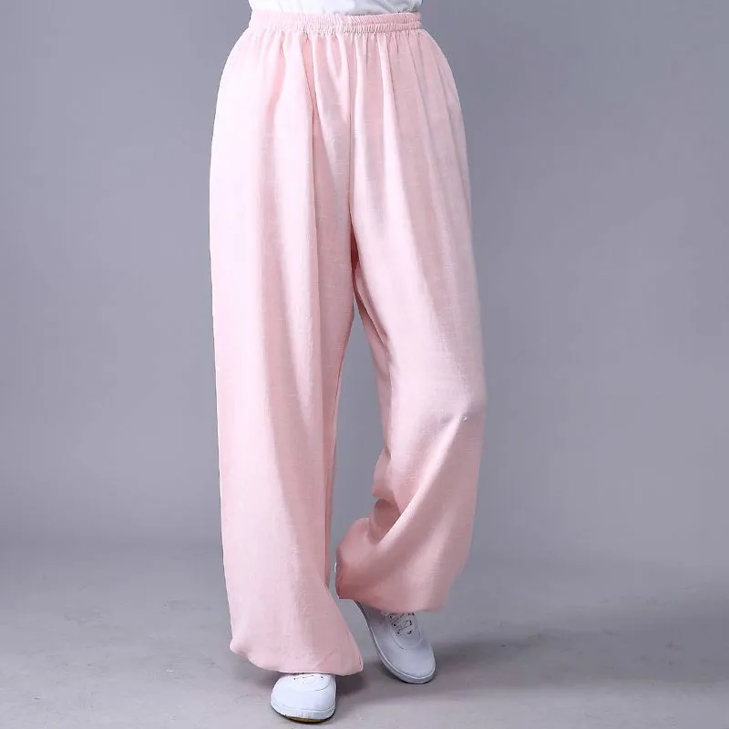 Thick Cotton Tai Chi Kung Fu Pants Shaolin Wushu Martial Arts Wing Chun Trousers Martial Arts Pants Yoga Pants Tai Chi Pants