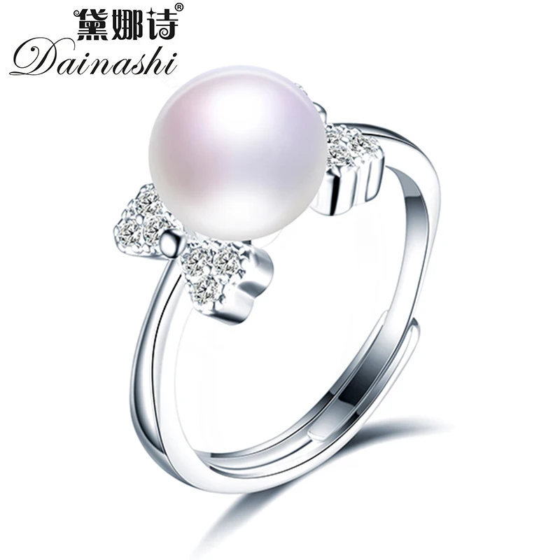 Серебряное кольцо Dainashi с бантом из циркония Изящные Ювелирные изделия