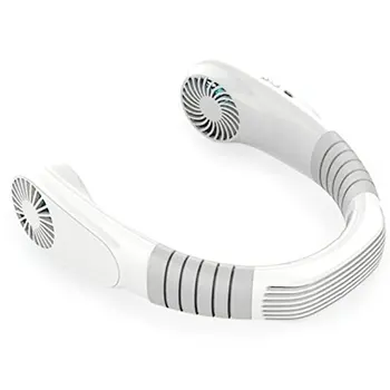 

Wearable Lazy Sports Halter Fan Mini Hanging Neck Fan USB Rechargeable Cover Halter Sports Fan Air Cooler Outdoor