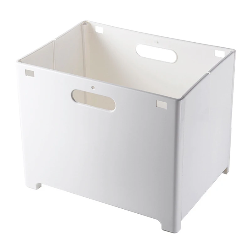 

Folding Wall Mounted Laundry Basket Plastic Laundry Hamper Dirty Clothes Storage Basket Organizer for Laundry Room
