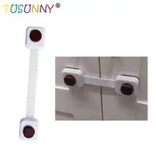 TUSUNNY 1/2/3 шт./лот выдвижные двери шкафа тумба замки безопасности забота о безопасности младенца Пластик замки для малышей защиты