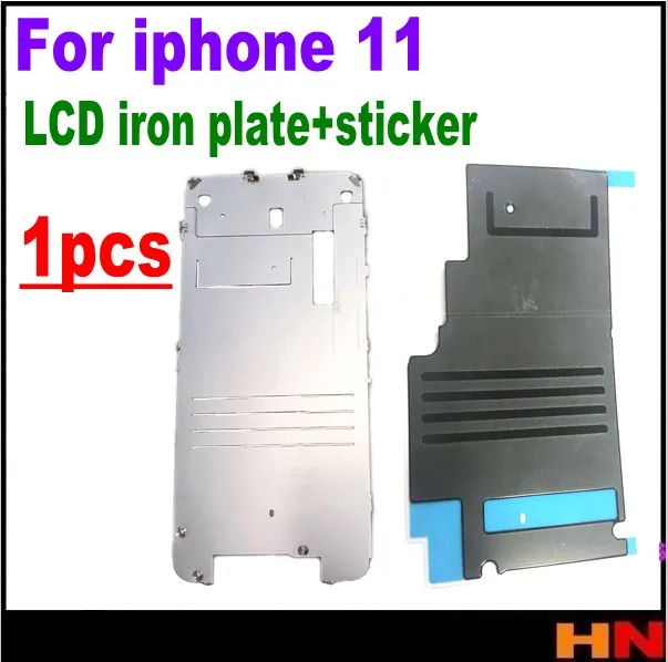 1 шт. для iPhone 11 lcd металлическая задняя панель щит lcd большая железная пластина и наклейка